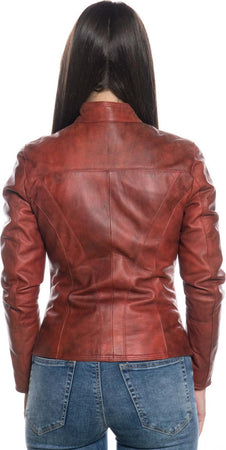 Zara---Giacca-Donna-Bordeaux-in-vera-pelle
