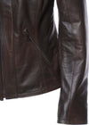 Zara---Giacca-Donna-Testa-di-Moro-in-vera-pelle