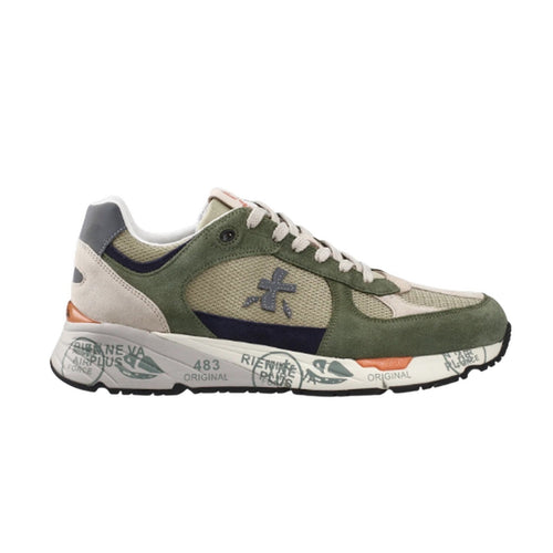 PREMIATA sneaker uomo premiata - mase - verde militare da uomo