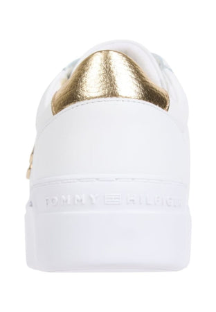 Tommy Hilfiger Sneakers PLATFORM COURT SNEAKER METALLICS da donna