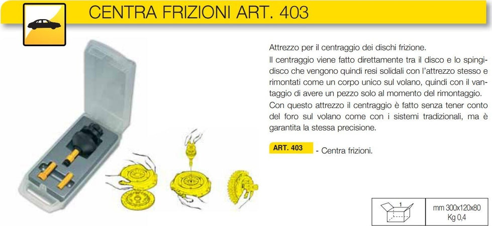 ZECA CENTRA FRIZIONI ART. 403 ATTREZZO PER X IL CENTRAGGIO DEI DISCHI FRIZIONE Auto e Moto/Moto accessori e componenti/Trasmissione e cambio/Frizione e accessori Trade Shop italia - Napoli, Commerciovirtuoso.it