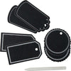 Zenker Set da 6 Targhette Nere con Penna Casa e cucina/Hobby creativi/Materiali per hobby creativi/Forniture per feste/Articoli per feste e compleanni per adulti/Decorazioni/Decorazioni per torte/Topper per cupcake Scontolo.net - Potenza, Commerciovirtuoso.it