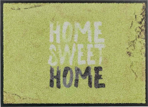 Zerbino Broadway Ingresso Home Sweet Home Verde 70x110 cm Casa e cucina/Tessili per la casa/Tappeti e tappetini/Zerbini Scontolo.net - Potenza, Commerciovirtuoso.it