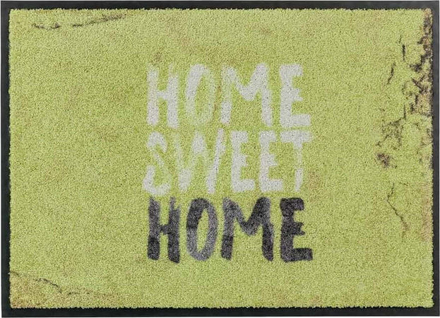 Zerbino Broadway Ingresso Home Sweet Home Verde 70x110 cm Casa e cucina/Tessili per la casa/Tappeti e tappetini/Zerbini Scontolo.net - Potenza, Commerciovirtuoso.it