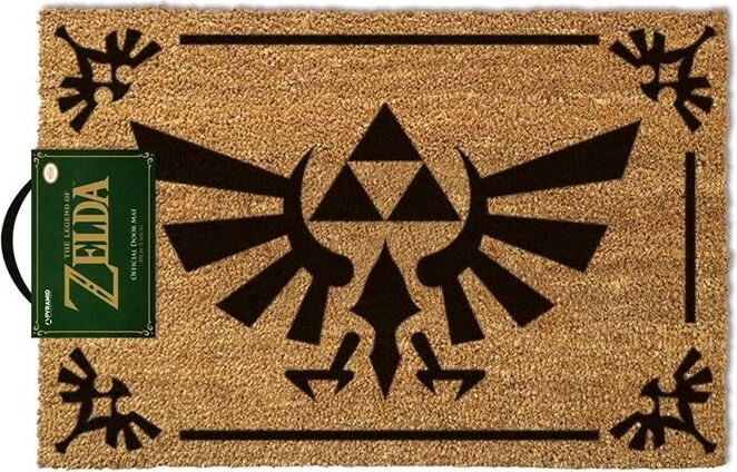 ZERBINO-THE-LEGEND-OF-ZELDA-TRIFORCE-BLACK-CM-60X40---GP85122