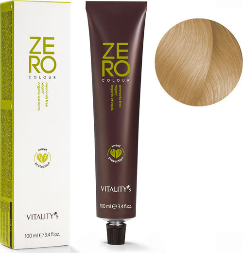 Zero Colour Vitality's Tintura Vegana per Capelli 100 ml Senza Ammoniaca Con Estratti Bio Colore Vegano Bellezza/Cura dei capelli/Colore/Colore permanente MondoCapelli - Barcellona Pozzo di Gotto, Commerciovirtuoso.it