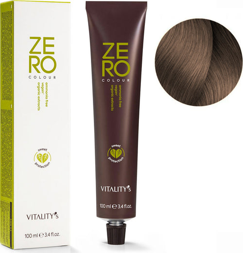 Zero Colour Vitality's Tintura Vegana per Capelli 100 ml Senza Ammoniaca Con Estratti Bio Colore Vegano Bellezza/Cura dei capelli/Colore/Colore permanente MondoCapelli - Barcellona Pozzo di Gotto, Commerciovirtuoso.it