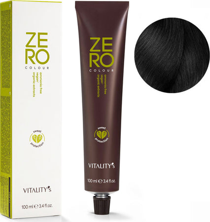Zero Colour Vitality's Tintura Vegana per Capelli 100 ml Senza Ammoniaca Con Estratti Bio Colore Vegano Bellezza/Cura dei capelli/Colore/Colore permanente MondoCapelli - Barcellona Pozzo di Gotto, Commerciovirtuoso.it