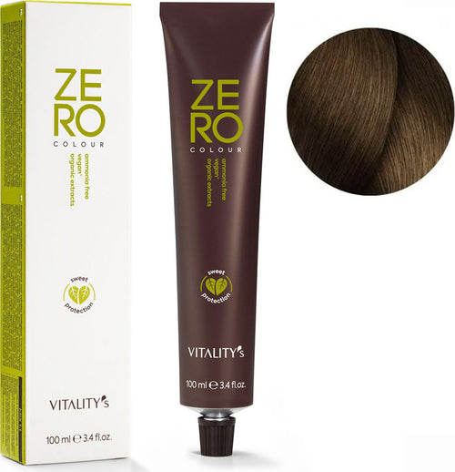 Zero Colour Vitality's Tintura Vegana per Capelli 100 ml Senza Ammoniaca Con Estratti Bio Colore Vegano Bellezza/Cura dei capelli/Colore/Colore permanente MondoCapelli - Barcellona Pozzo di Gotto, Commerciovirtuoso.it