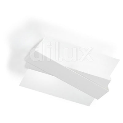Linea Light ZIG ZAG Parete/Soffitto 57x48cm. Bianco | Cod. 7290