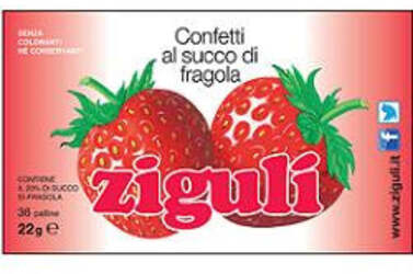 Ziguli fragola 36palline 22g