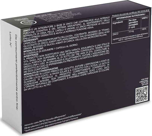Zinco Gluconato Puro 30 Capsule Vegan T-rex Integratori | ad Alto Dosaggio e Assorbimento | Antiossidante, Sistema Immunitario e Fertilità, Vista, Acne, Unghie e Capelli - Senza Glutine e Lattosio Salute e cura della persona/Vitamine minerali e integratori/Singoli minerali/Zinco MyLab Nutrition - Roma, Commerciovirtuoso.it