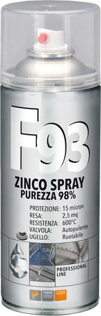 Zinco-Spray-Professionale-Faren-F93-400-ML---Protezione-e-Rifinitura-di-Qualità