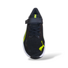 Puma Pounce Lite Sneakers Bambino Nero Giallo Blu – Leggere con Velcro | Taglie 20-35