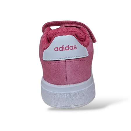 Sneakers bambina Adidas Grand Court fuxia bianco sportive