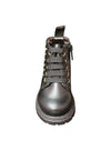 Anfibio bambina Balducci Sport nero oro pelle zip laterale urban style