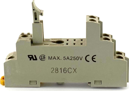 Zoccolo-2-vie-DPDT-5-A-Omron