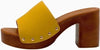 Zoccolo con chiodi - Giallo / 36 - Zoccolo