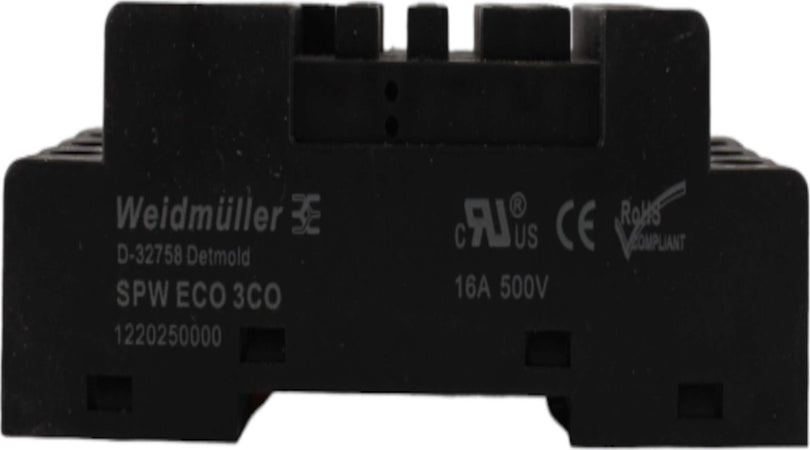 Zoccolo-per-DRW-3-vie-(tipo-MY3)-Weidmuller