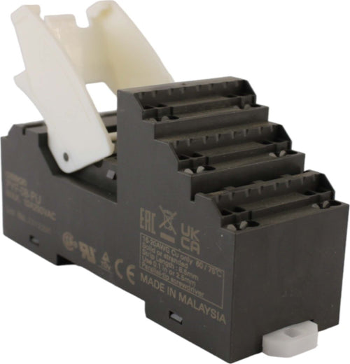 Zoccolo-per-relè-2-contatti-MY2-push-in-Omron