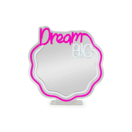 SPECCHIO LUCE LED EFFETTO NEON IT'S A SIGN - DREAM BIG | LEGAMI