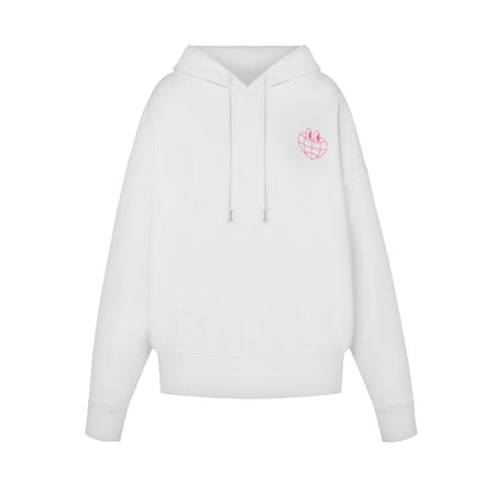 MOSCHINO JEANS felpe con cappuccio donna moschino jeans - felpa - bianco da donna