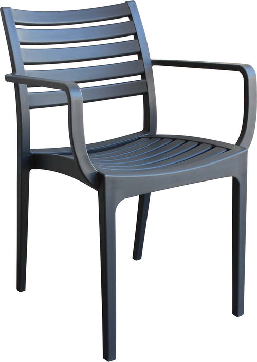 ZULE---poltrona-da-esterno-ed-interno-in-plastica-Antracite-Milani-Home