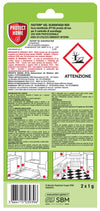 Fastion Gel Scarafaggi Box Esca Insetticida cf.2 Box Trappola Esca Pronto Uso SBM