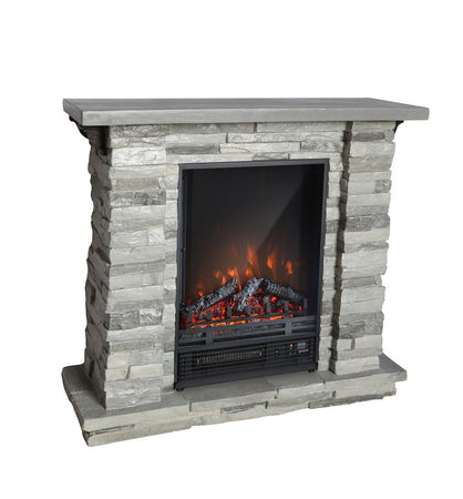 Camino Elettrico Da Muro "tigulio" Effetto Pietra 1800 W per Arredamento Moderno Fai da te/Prodotti per la costruzione/Riscaldamento e raffreddamento/Sistemi mobili di climatizzazione/Riscaldamento/Stufe elettriche Decor Space - Altamura, Commerciovirtuoso.it