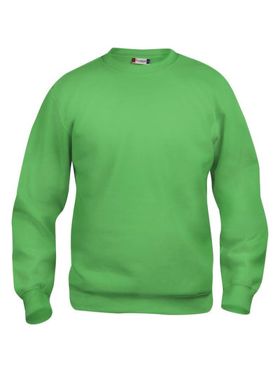 Felpa Clique Basic Verde Acido Girocollo Moda/Uomo/Abbigliamento/Felpe/Felpe senza cappuccio Dresswork - Como, Commerciovirtuoso.it
