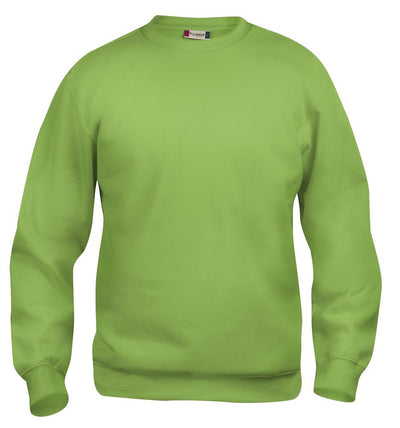 Felpa Clique Basic Verde Mela Girocollo Moda/Uomo/Abbigliamento/Felpe/Felpe senza cappuccio Dresswork - Como, Commerciovirtuoso.it