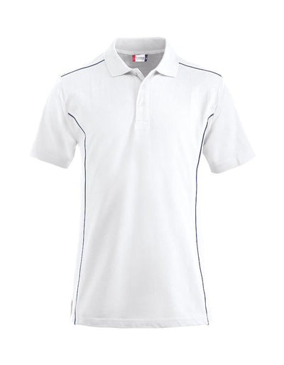 Polo Conway Bianco Polo Uomo con Profili Moda/Uomo/Abbigliamento/T-shirt polo e camicie/Polo Dresswork - Como, Commerciovirtuoso.it