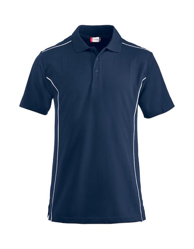 Polo Conway Blu Polo Uomo con Profili Moda/Uomo/Abbigliamento/T-shirt polo e camicie/Polo Dresswork - Como, Commerciovirtuoso.it