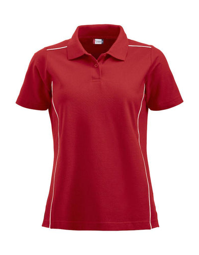 Polo Alpena Rosso Polo Donna con Profili Moda/Donna/Abbigliamento/T-shirt top e bluse/Polo Dresswork - Como, Commerciovirtuoso.it