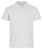 Basic Polo Bianco Polo Manica Corta Moda/Uomo/Abbigliamento/Abbigliamento sportivo/Camicie e T-shirt sportive/Polo Dresswork - Como, Commerciovirtuoso.it