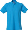 Basic Polo Turchese Azzurro Polo Manica Corta Moda/Uomo/Abbigliamento/Abbigliamento sportivo/Camicie e T-shirt sportive/Polo Dresswork - Como, Commerciovirtuoso.it