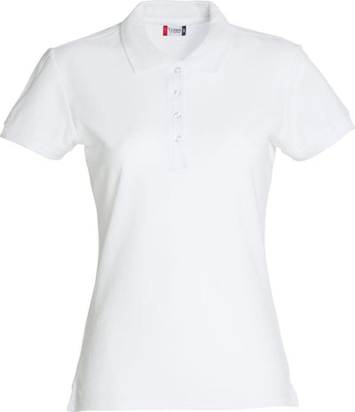 Basic Polo Bianco Polo Manica Corta Donna Moda/Donna/Abbigliamento/Abbigliamento sportivo/Camicie e T-shirt sportive/Polo Dresswork - Como, Commerciovirtuoso.it