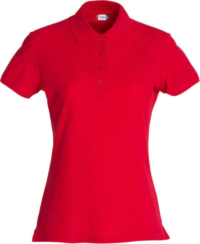 Basic Polo Rosso Polo Manica Corta Donna Moda/Donna/Abbigliamento/Abbigliamento sportivo/Camicie e T-shirt sportive/Polo Dresswork - Como, Commerciovirtuoso.it