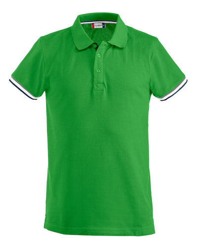 Polo Newton Verde Acido Polo Uomo con Profili in Contrasto Moda/Uomo/Abbigliamento/Abbigliamento sportivo/Camicie e T-shirt sportive/Polo Dresswork - Como, Commerciovirtuoso.it
