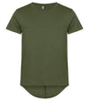 T-Shirt Brooklyn Verde Militare Maglietta Fondo Retro Lungo con Pinces Taglie Forti Moda/Uomo/Abbigliamento/T-shirt polo e camicie/T-shirt Dresswork - Como, Commerciovirtuoso.it