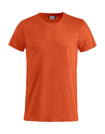 T-Shirt Clique Basic Arancio 145 gr Moda/Uomo/Abbigliamento/T-shirt polo e camicie/T-shirt Dresswork - Como, Commerciovirtuoso.it