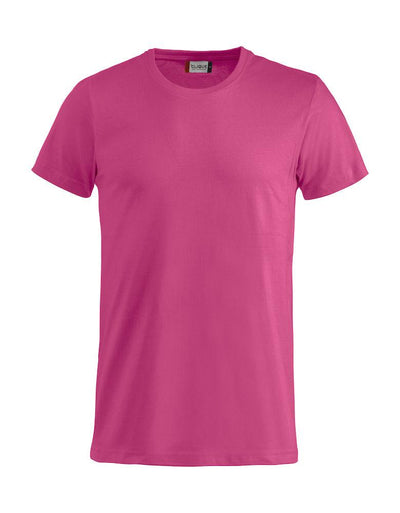 T-Shirt Clique Basic Lampone 145 gr Moda/Uomo/Abbigliamento/T-shirt polo e camicie/T-shirt Dresswork - Como, Commerciovirtuoso.it