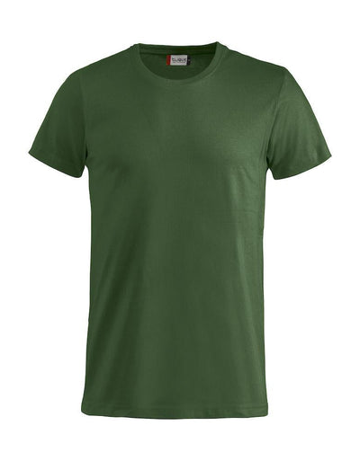 T-Shirt Clique Basic Verde Scuro 145 gr Moda/Uomo/Abbigliamento/T-shirt polo e camicie/T-shirt Dresswork - Como, Commerciovirtuoso.it