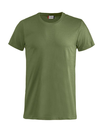 T-Shirt Clique Basic Verde Militare 145 gr Moda/Uomo/Abbigliamento/T-shirt polo e camicie/T-shirt Dresswork - Como, Commerciovirtuoso.it