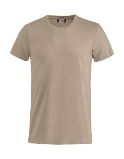 T-Shirt Clique Basic Caffe Latte 145 gr Moda/Uomo/Abbigliamento/T-shirt polo e camicie/T-shirt Dresswork - Como, Commerciovirtuoso.it
