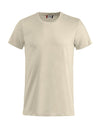 T-Shirt Clique Basic Beige Taglie Forti 145 gr Moda/Uomo/Abbigliamento/T-shirt polo e camicie/T-shirt Dresswork - Como, Commerciovirtuoso.it