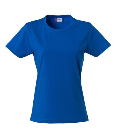 T-Shirt Donna Clique Basic Royal 145 gr Moda/Uomo/Abbigliamento/T-shirt polo e camicie/T-shirt Dresswork - Como, Commerciovirtuoso.it