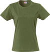 T-Shirt Donna Clique Basic verde Militare 145 gr Moda/Uomo/Abbigliamento/T-shirt polo e camicie/T-shirt Dresswork - Como, Commerciovirtuoso.it