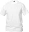 T-Shirt Clique Basic Bianco Bambino 145 gr Moda/Bambini e ragazzi/Abbigliamento/T-shirt polo e camicie/T-shirt Dresswork - Como, Commerciovirtuoso.it