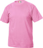 T-Shirt Clique Basic Rosa Bambino 145 gr Moda/Bambini e ragazzi/Abbigliamento/T-shirt polo e camicie/T-shirt Dresswork - Como, Commerciovirtuoso.it